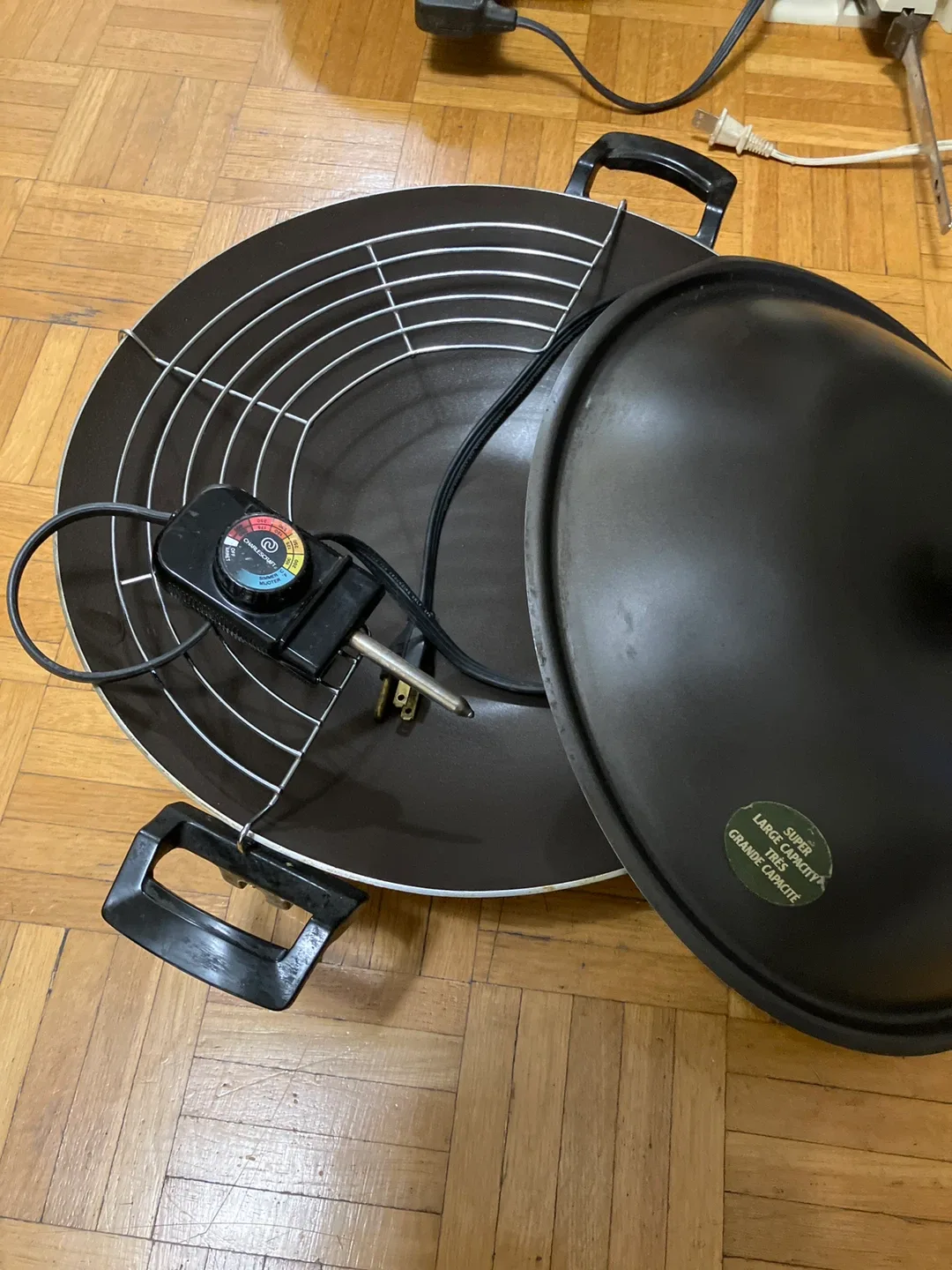 Vintage Electric Skillet & Wok