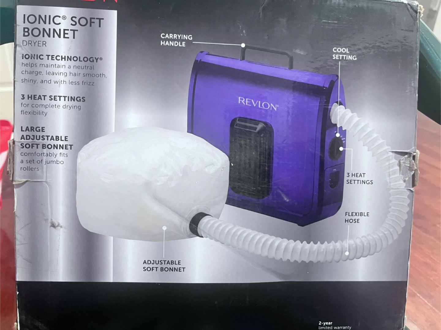 Revlon Ionic Soft Bonnet Dryer - photo 3