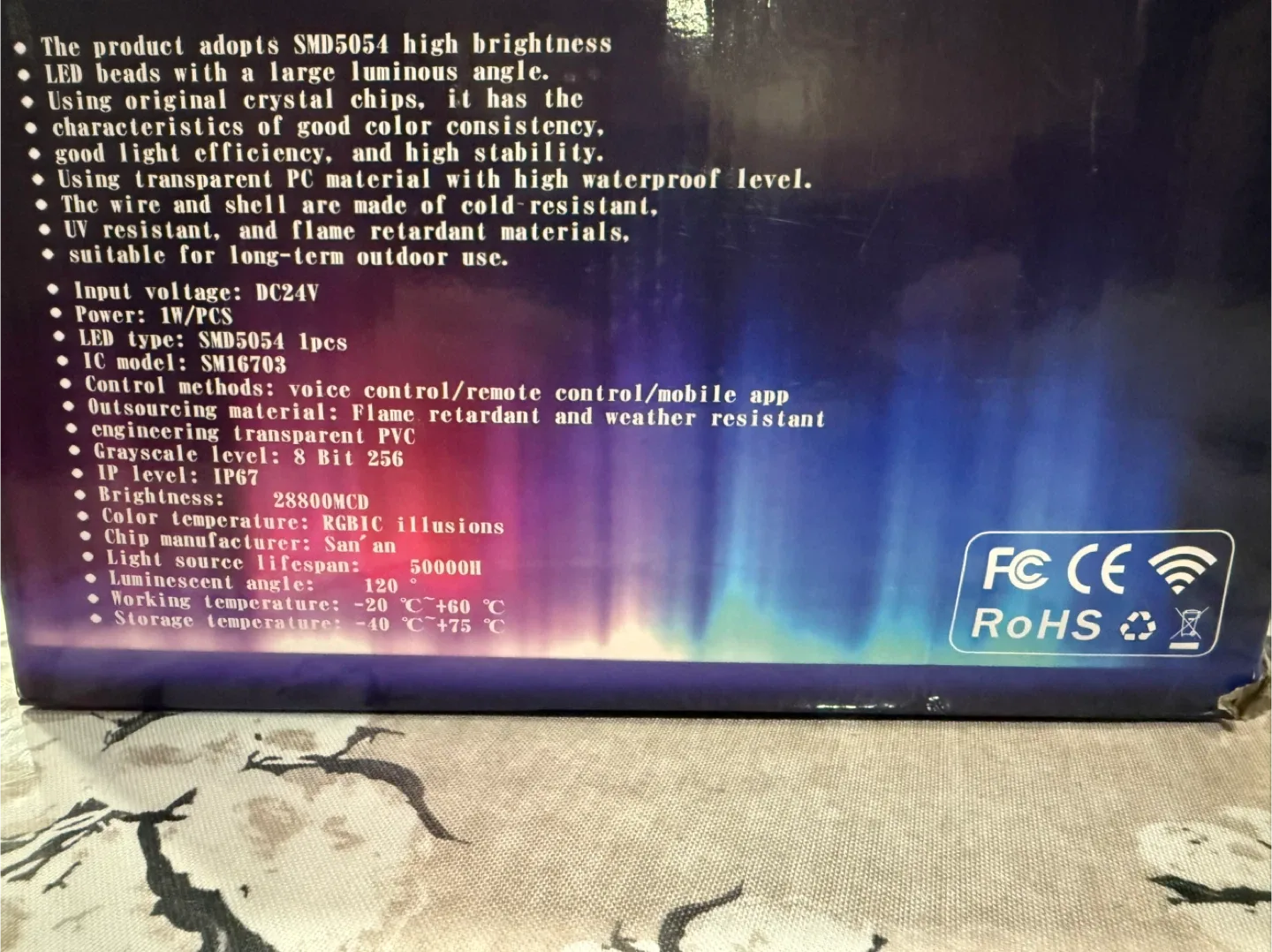 Permanent Outdoor Lights, 100Ft IP67 Waterproof Smart RGB image indicator(8)