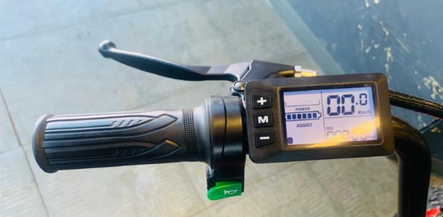 Daymak Red Electric Bicycle image indicator(5)