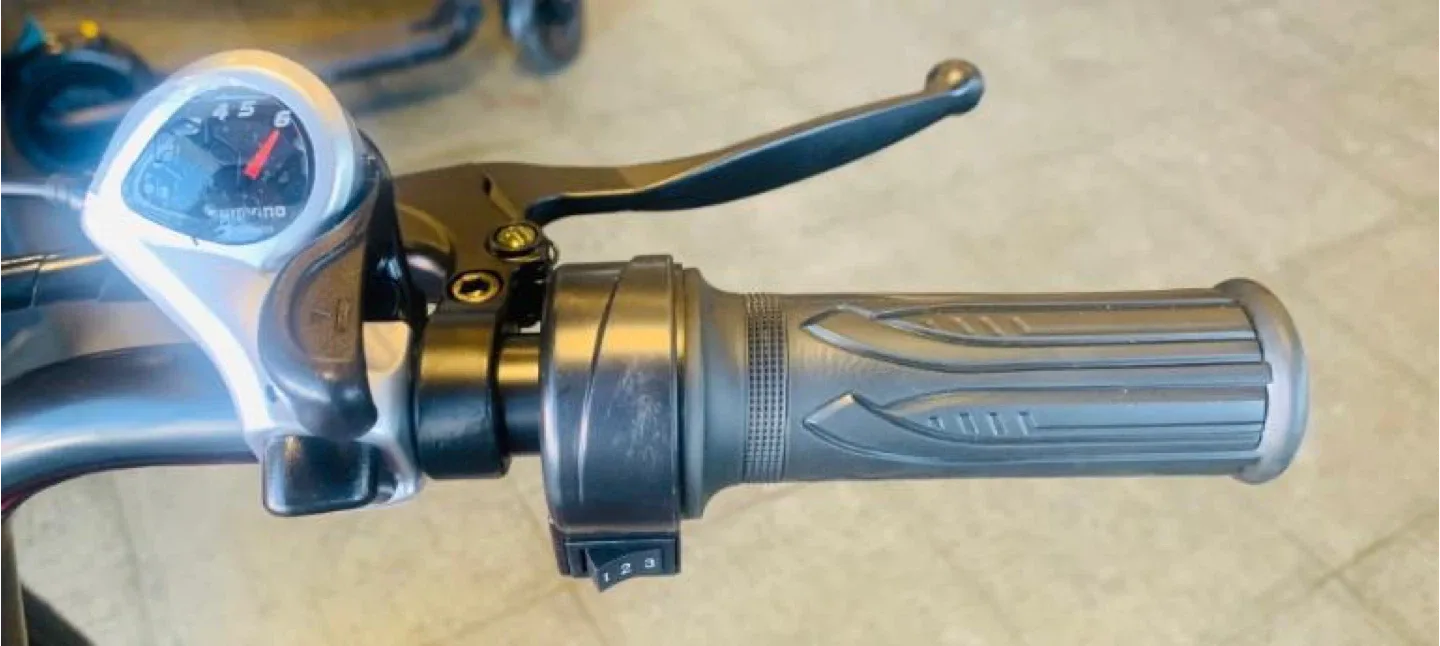 Daymak Red Electric Bicycle image indicator(4)