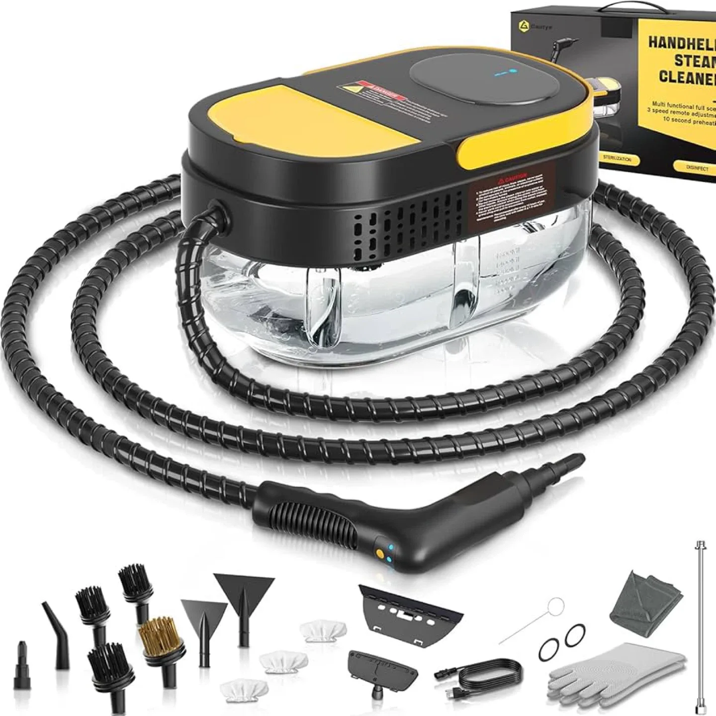 Gautye Handheld Steam Cleaner - Like New! thumbnail