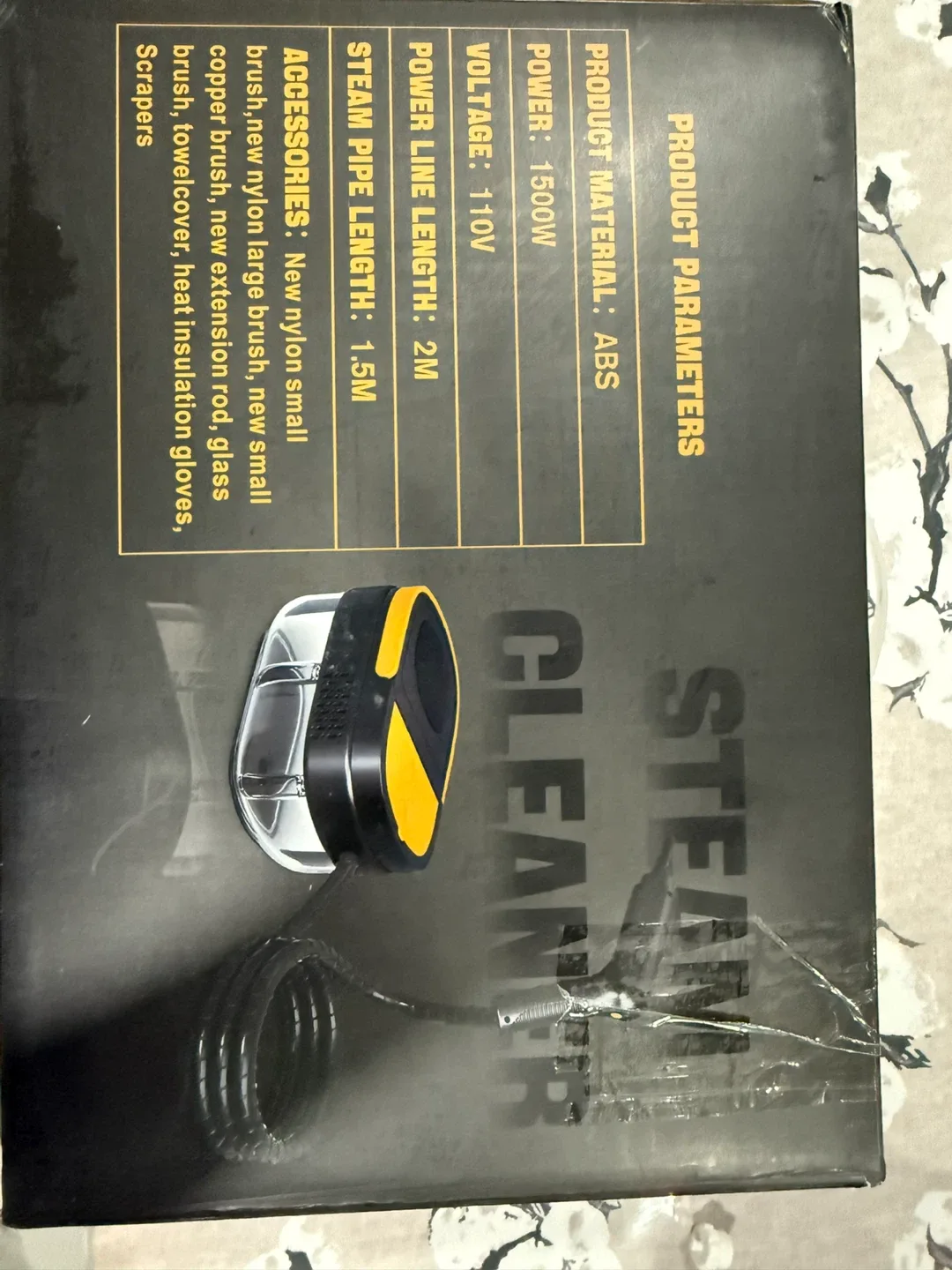 Gautye Handheld Steam Cleaner - Like New! image indicator(2)