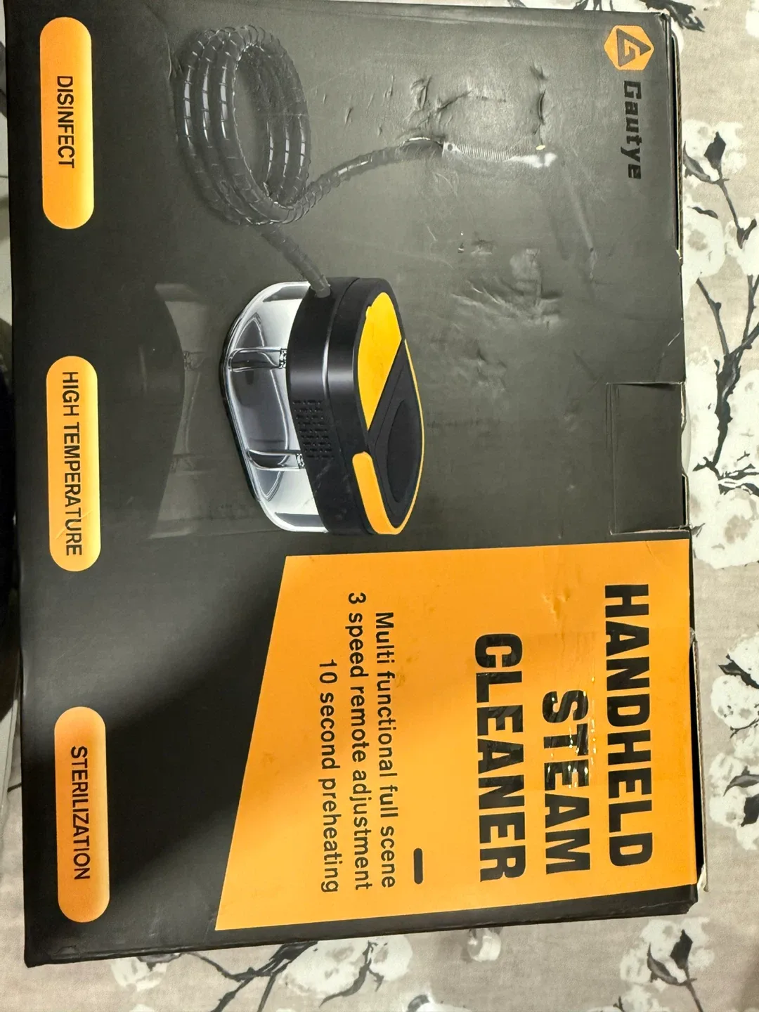 Gautye Handheld Steam Cleaner - Like New! image indicator(4)