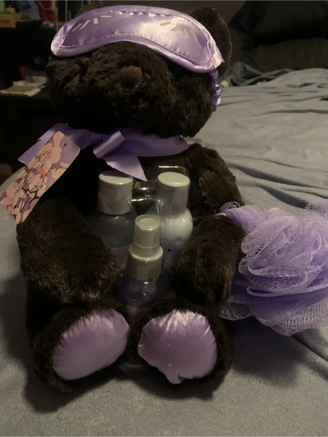 Indira Lavender Dreams Bear Gift Set
