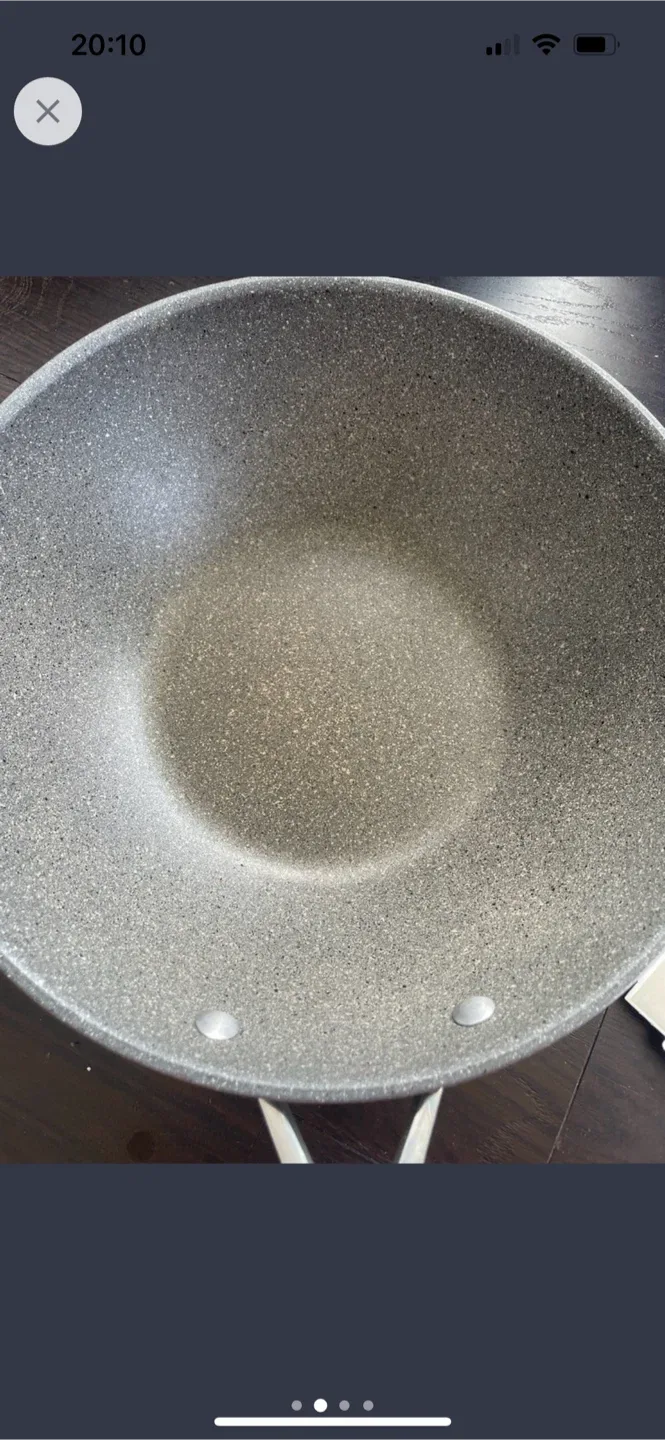 Ballarini Salina Granitium Wok - Grey/Silver, 30cm image indicator(2)