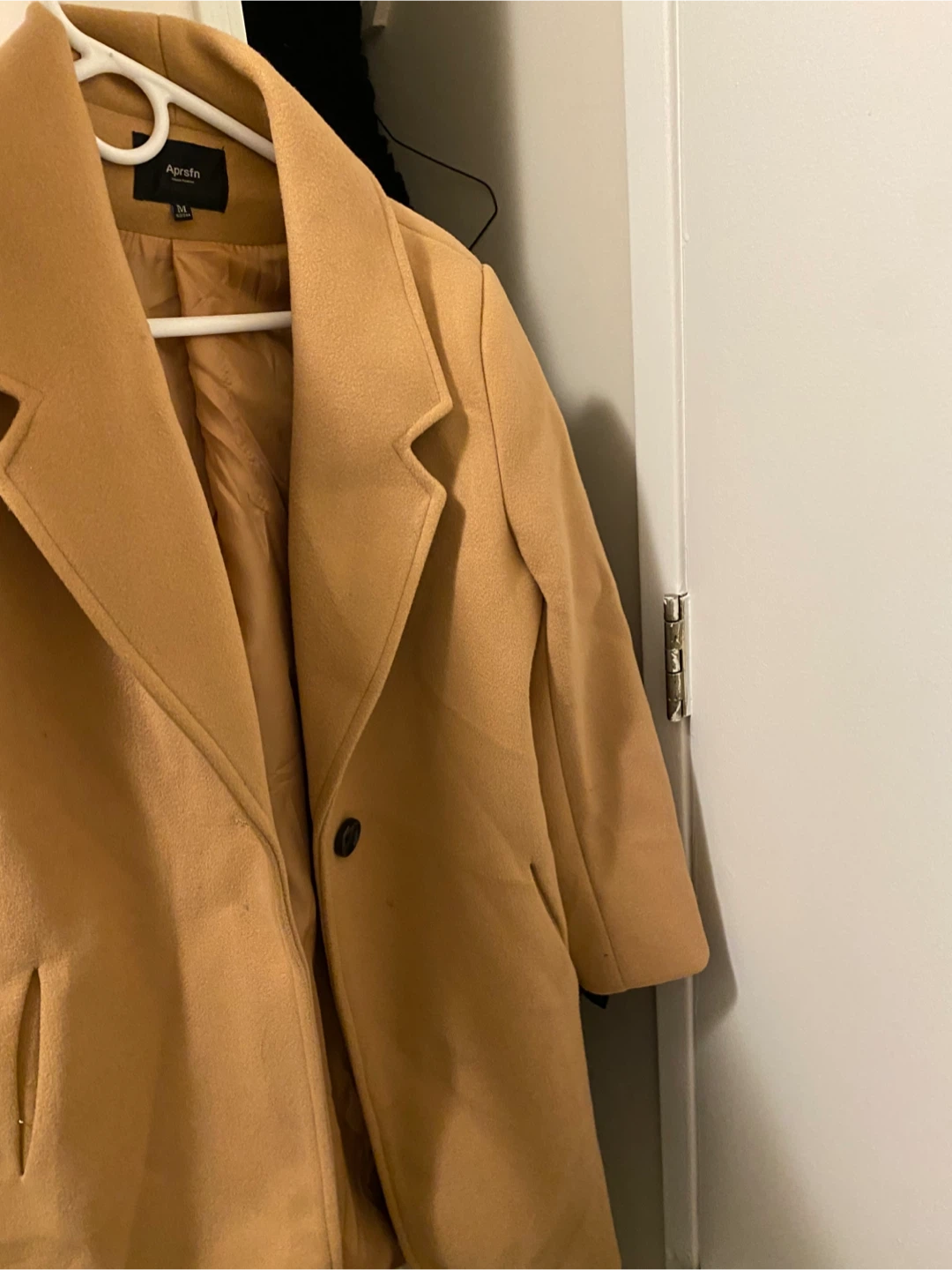 Aprsfm Women's Tan Coat - Size M - photo 3