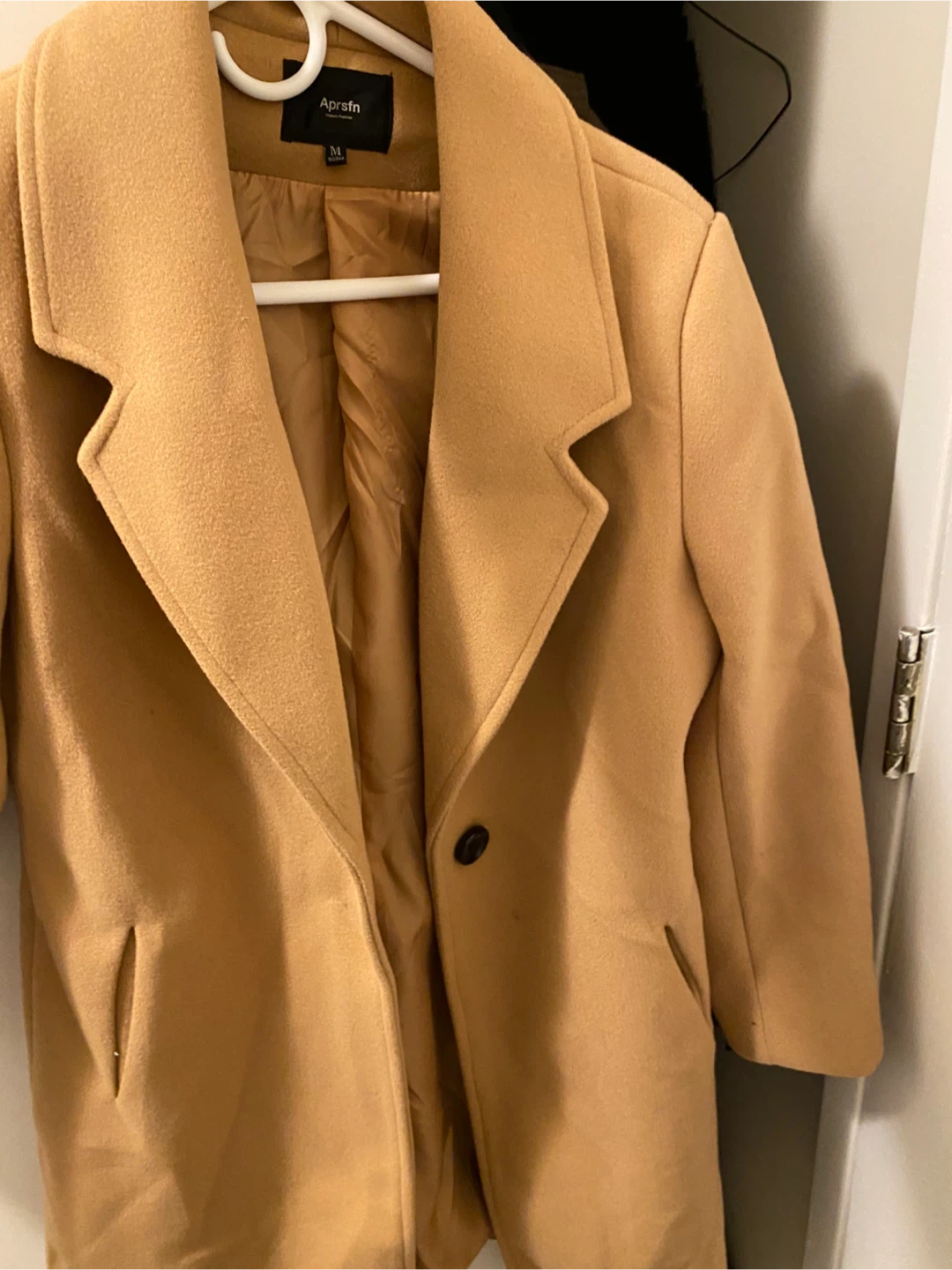 Aprsfm Women's Tan Coat - Size M - photo 2