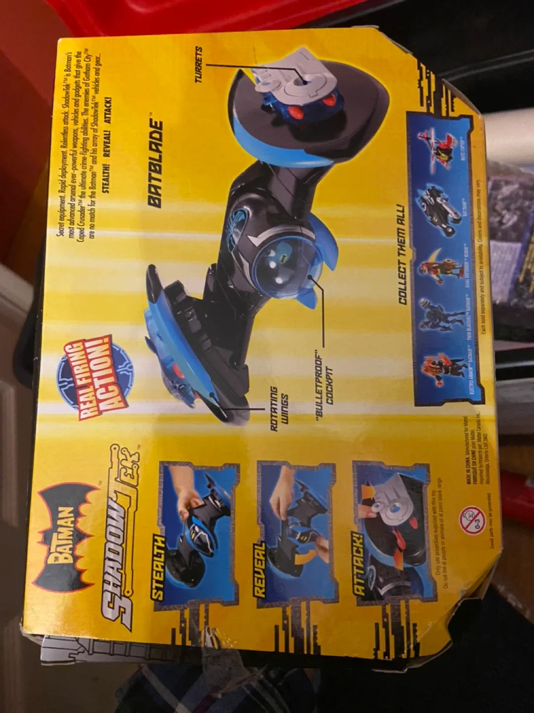 Batman Shadow Tek Batblade Vehicle Toy image indicator(8)