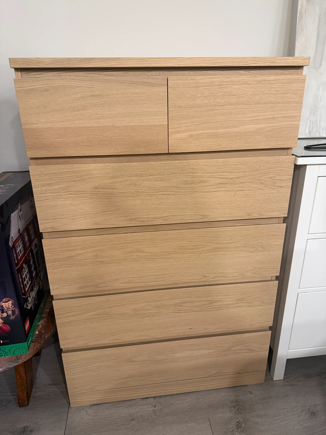 IKEA STORLINTA 6-Drawer Chest - Oak Effect - photo 2