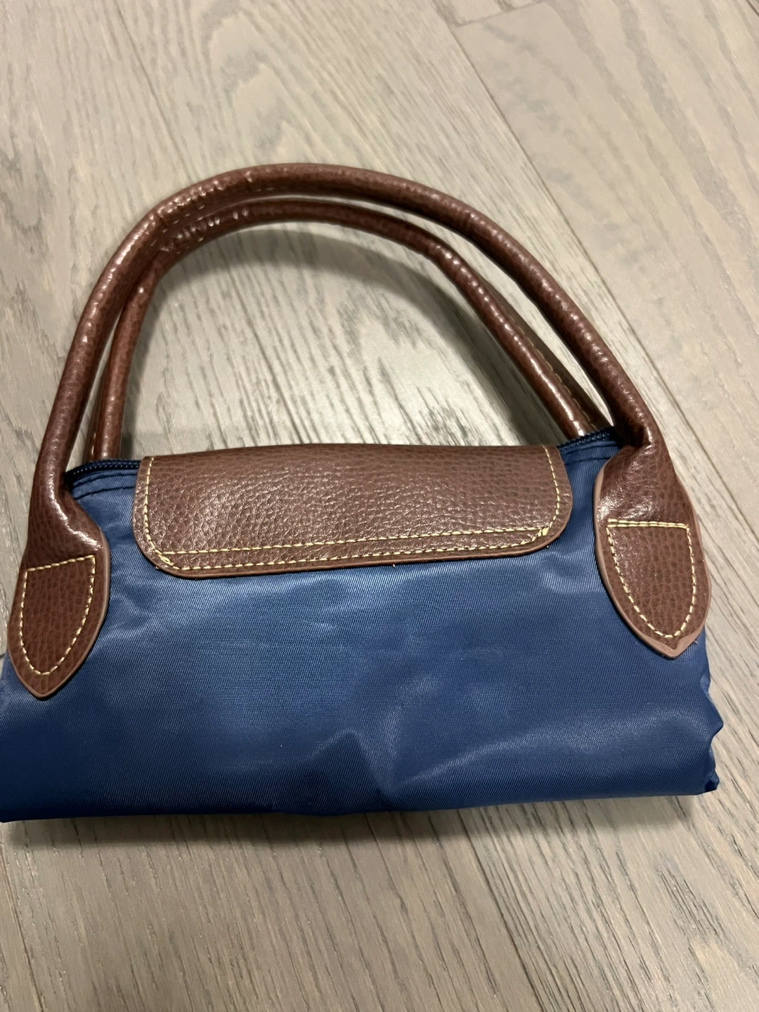 Blue Nylon Tote Bag - photo 2