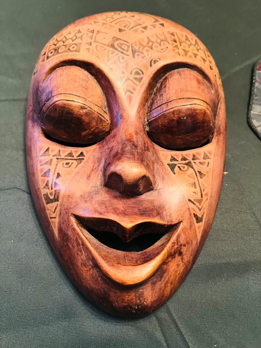 Wooden Decorative Mask - photo 3