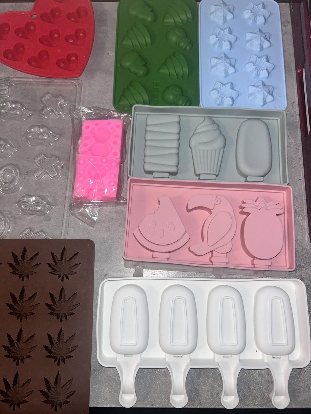 Silicone Molds for Chocolate, Candy, Crafts - photo 2