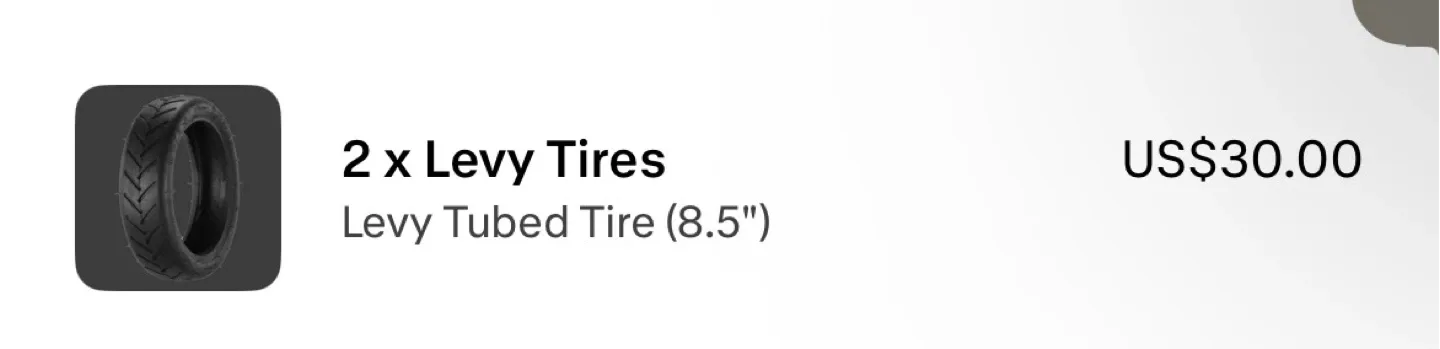 Levy Electric Scooter - Black/Gray image indicator(5)