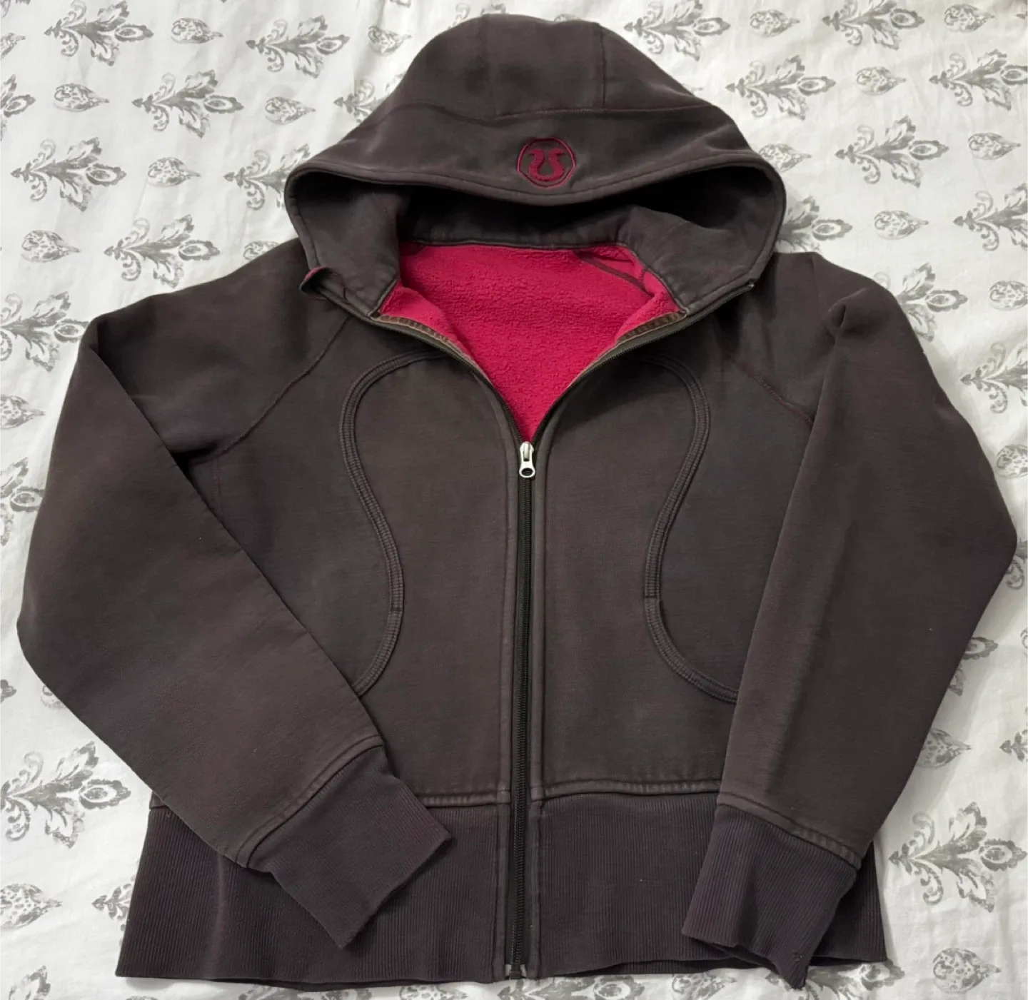Lululemon Scuba Hoodie - Dark Brown image indicator(3)