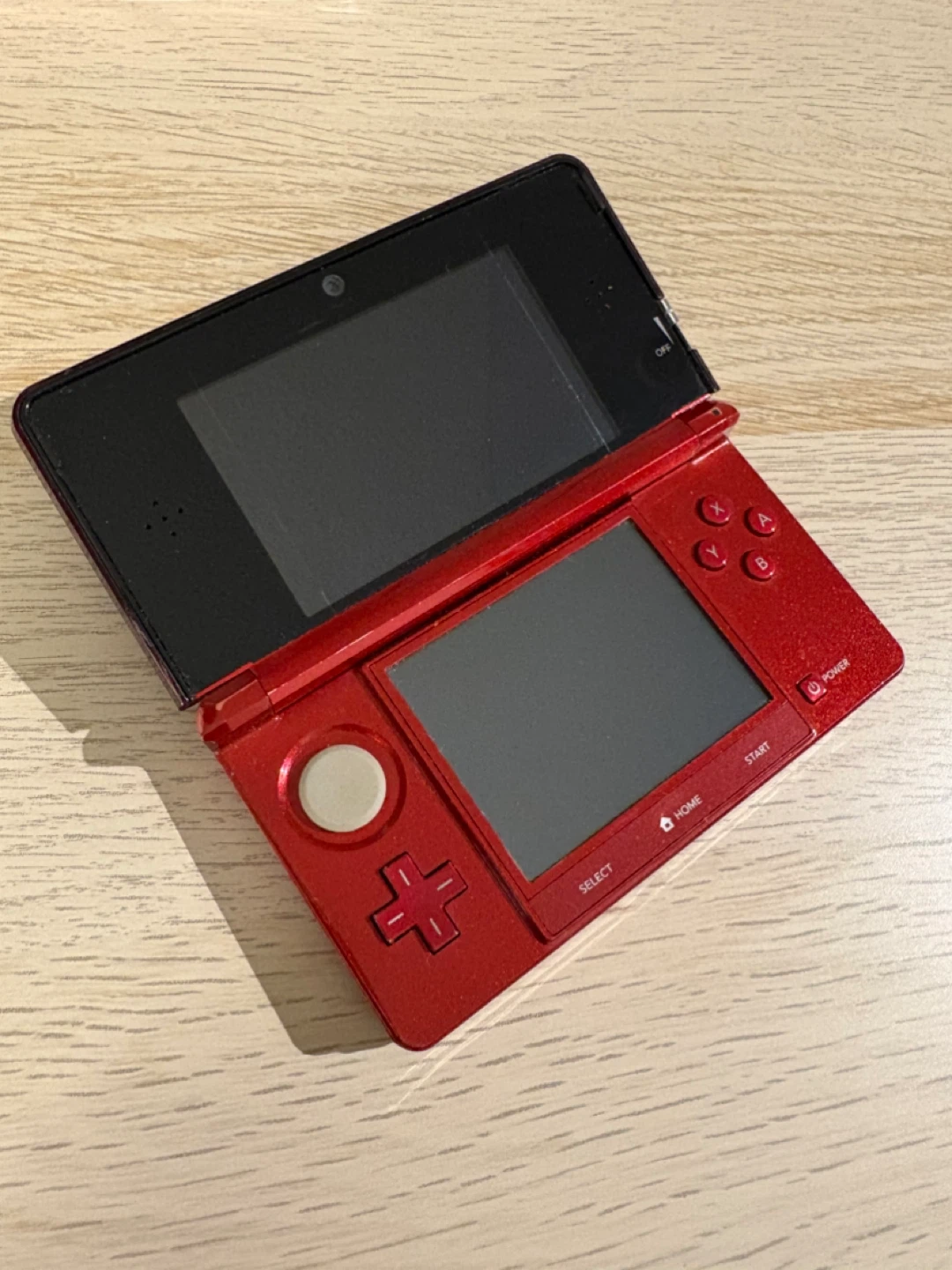 Moddable Red Nintendo 3DS - photo 2