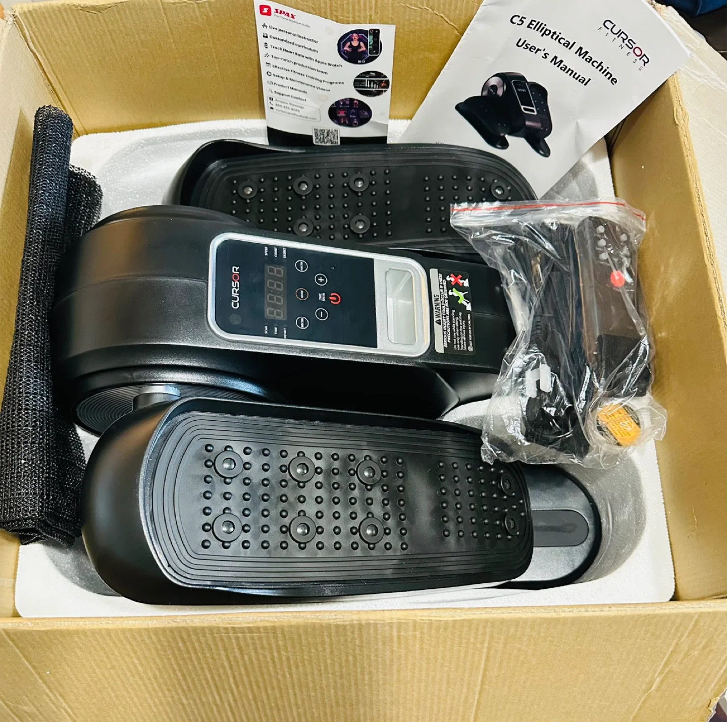 New! Cursor Fitness C5 Elliptical Machine