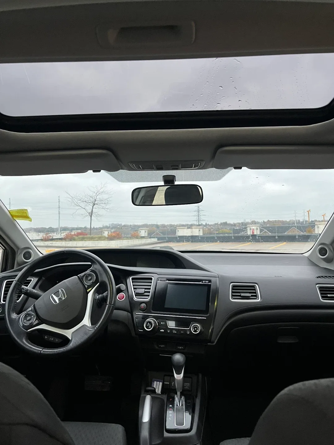 2015 Certified with safety Black Honda Civic Sedan image indicator(9)