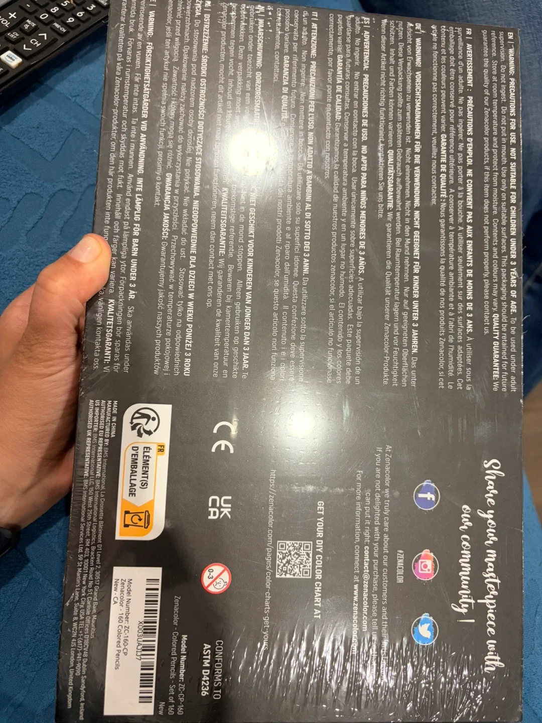 Zenacolor 160 Colored Pencils - New image indicator(4)