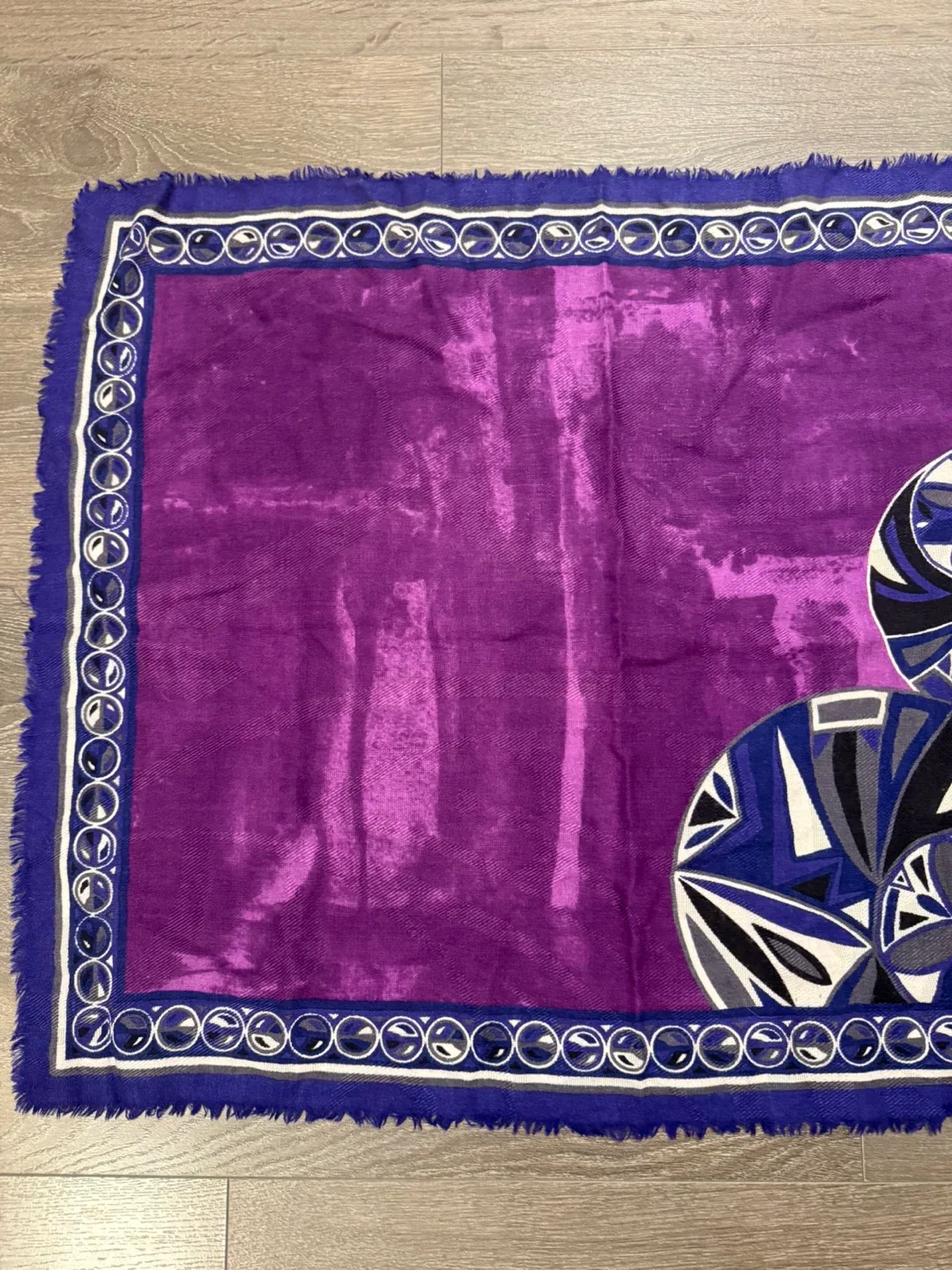 Emilio Pucci Wool & Silk Scarf Made In Italy image indicator(6)