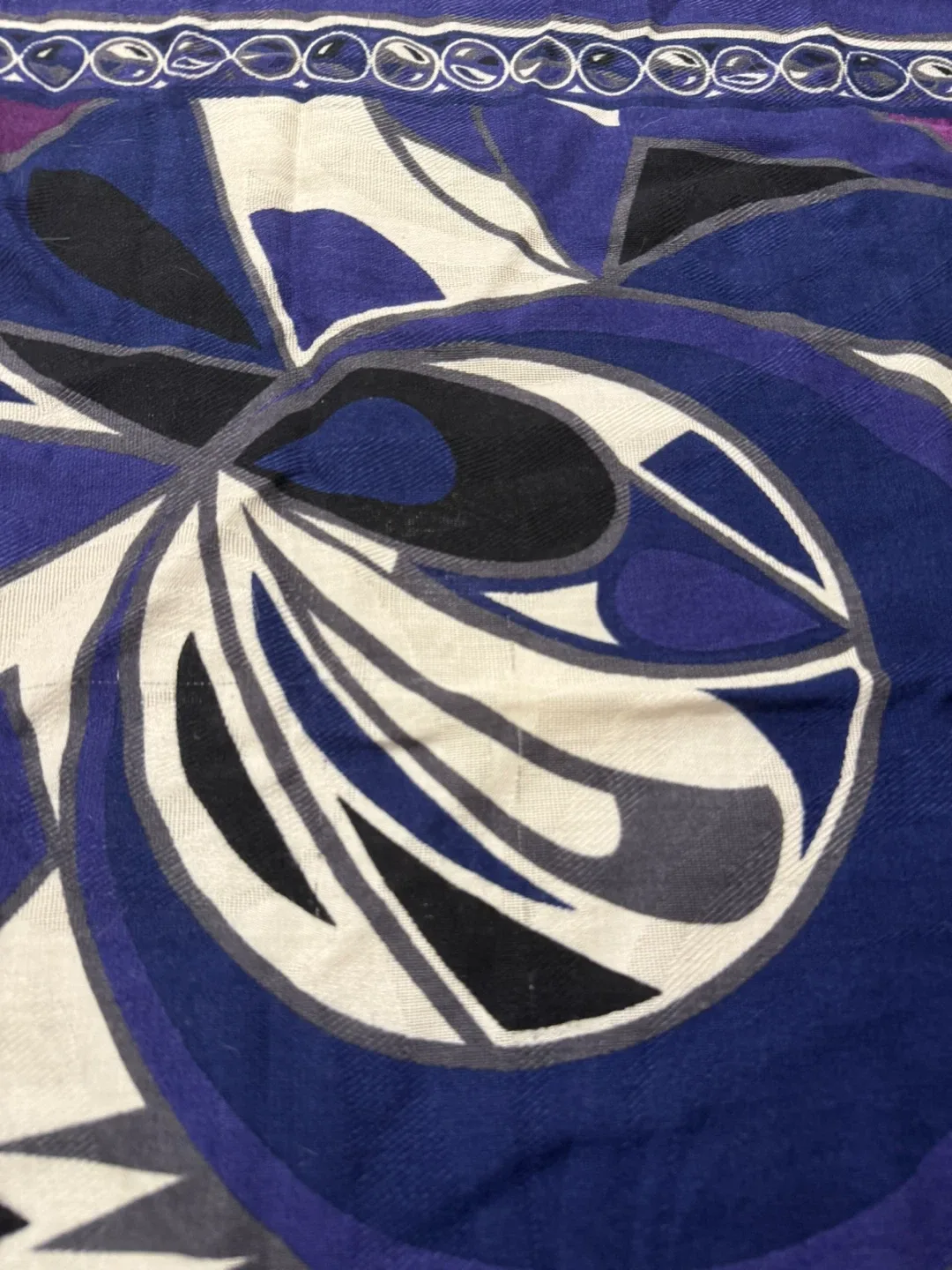 Emilio Pucci Wool & Silk Scarf Made In Italy image indicator(8)