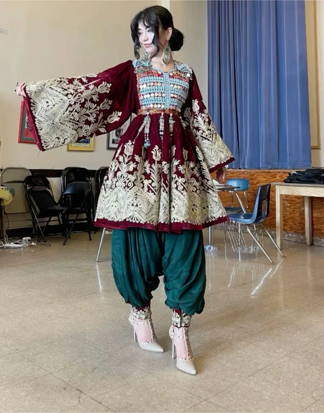 Afghani Dress – $280 (Brand New, Never Worn) image indicator(2)