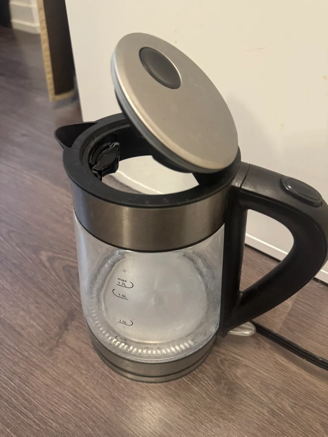 Electric Kettle - Glass & Stainless Steel image indicator(2)