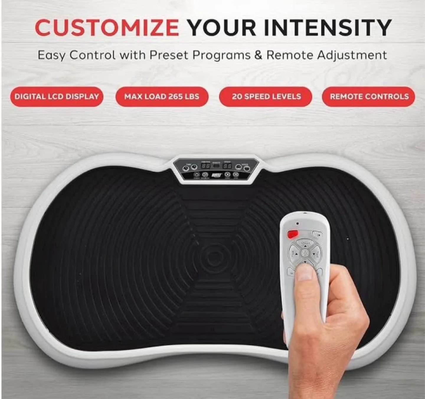 Vibration Plate- Hurtle Standing Vibration Workout Machine image indicator(4)