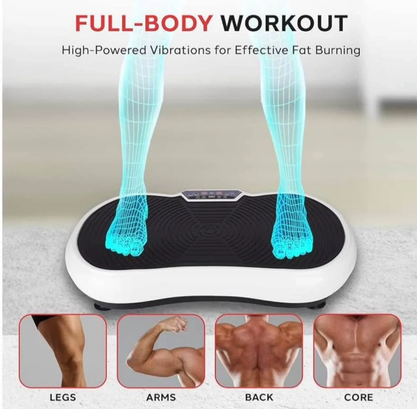 Vibration Plate- Hurtle Standing Vibration Workout Machine image indicator(5)