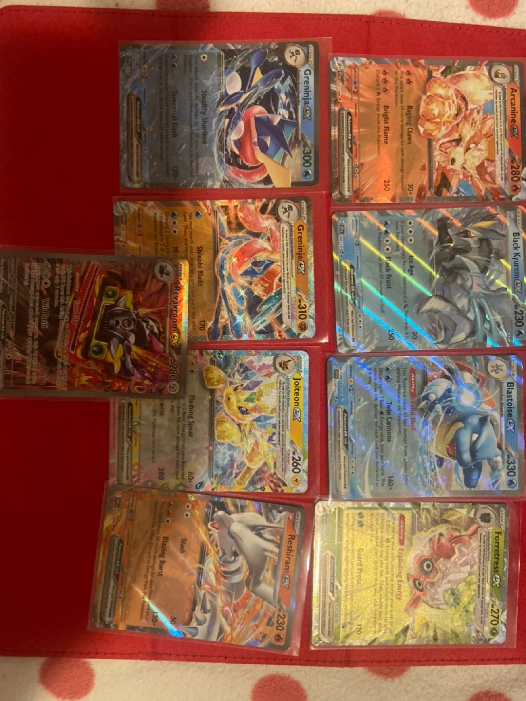 Pokemon EX Cards Lot