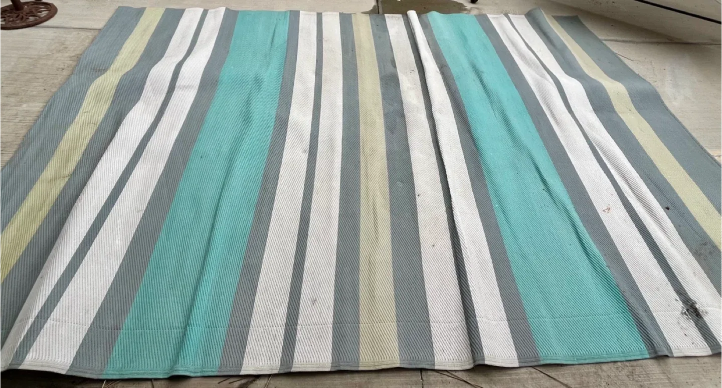 Striped Outdoor Rug