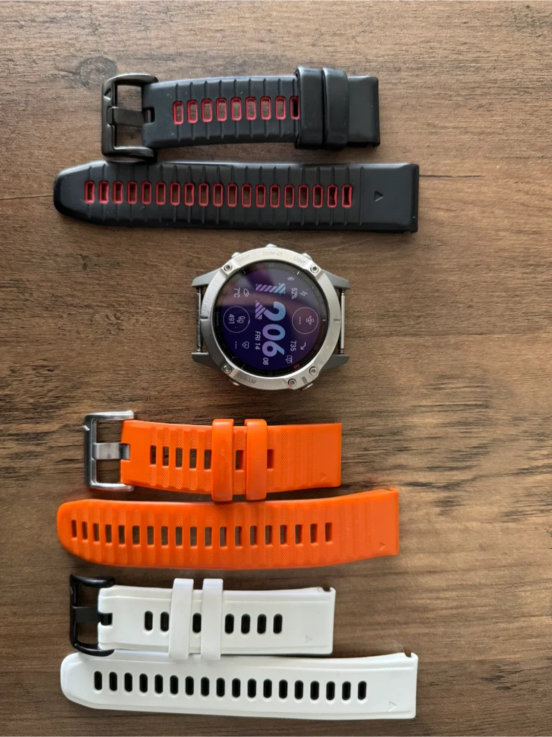 Garmin Fenix 6 Sapphire Watch with Extra Bands image indicator(4)