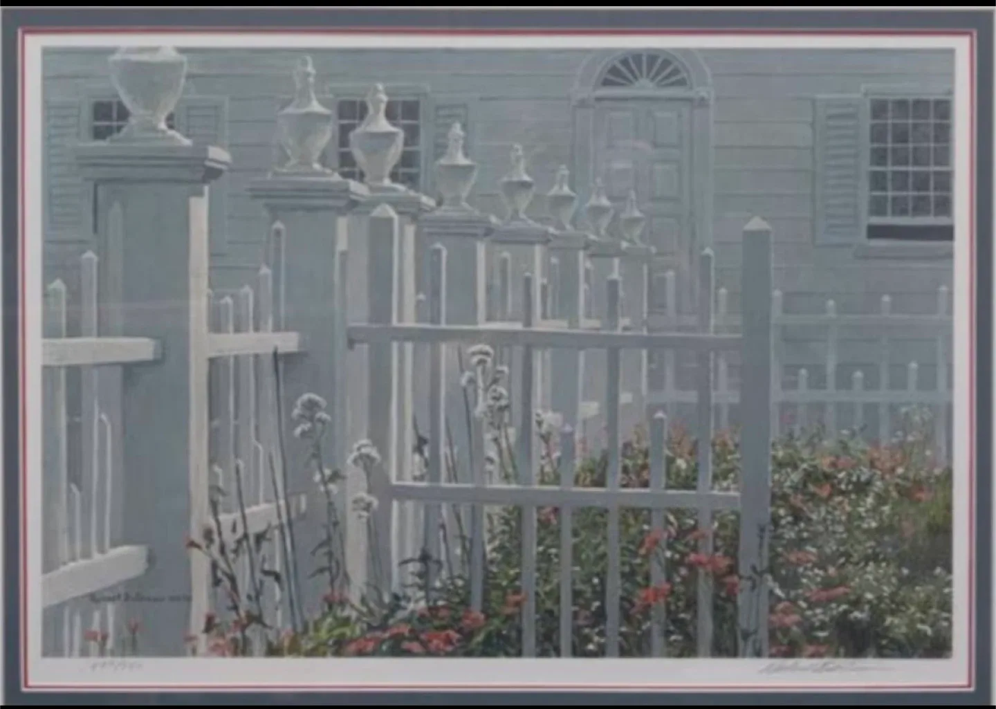 Robert Bateman "Colonial Garden" Print