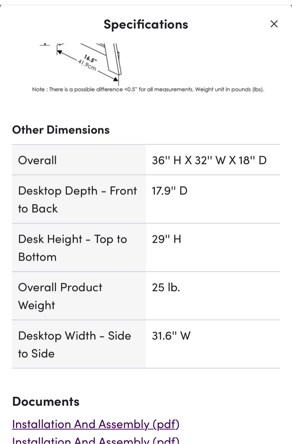 Last day till Friday  for quick sale Dark Brown Desk with Shelf - photo 2