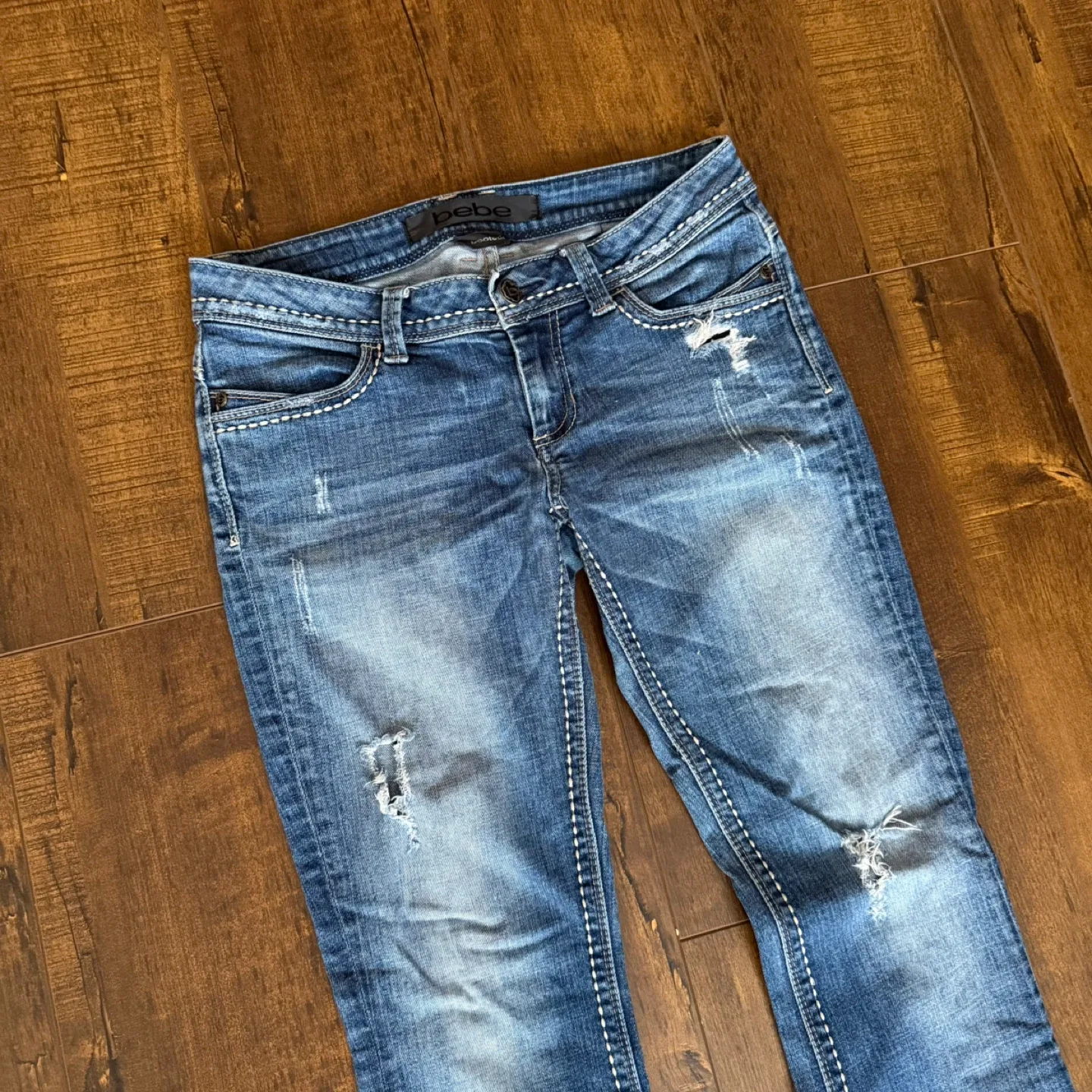 Y2K Bebe Bootcut Jeans Size 29 image indicator(2)