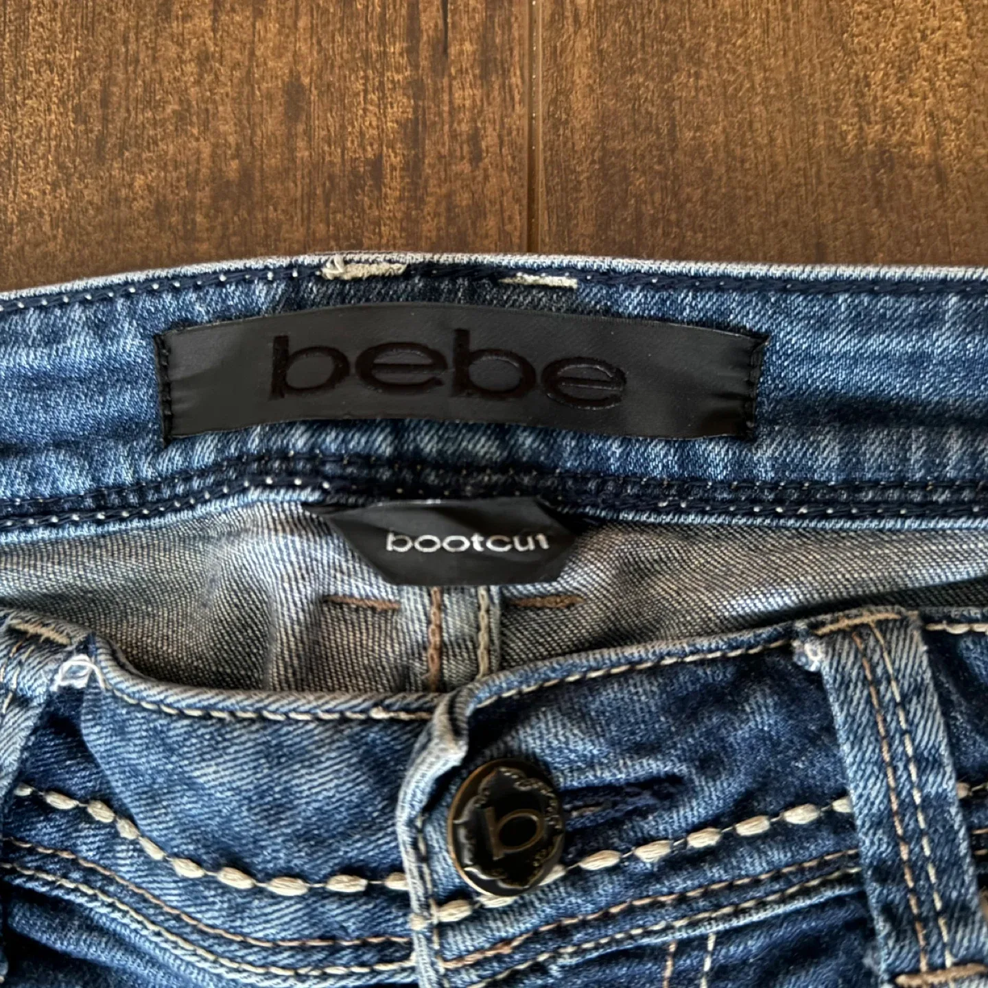Y2K Bebe Bootcut Jeans Size 29 image indicator(3)
