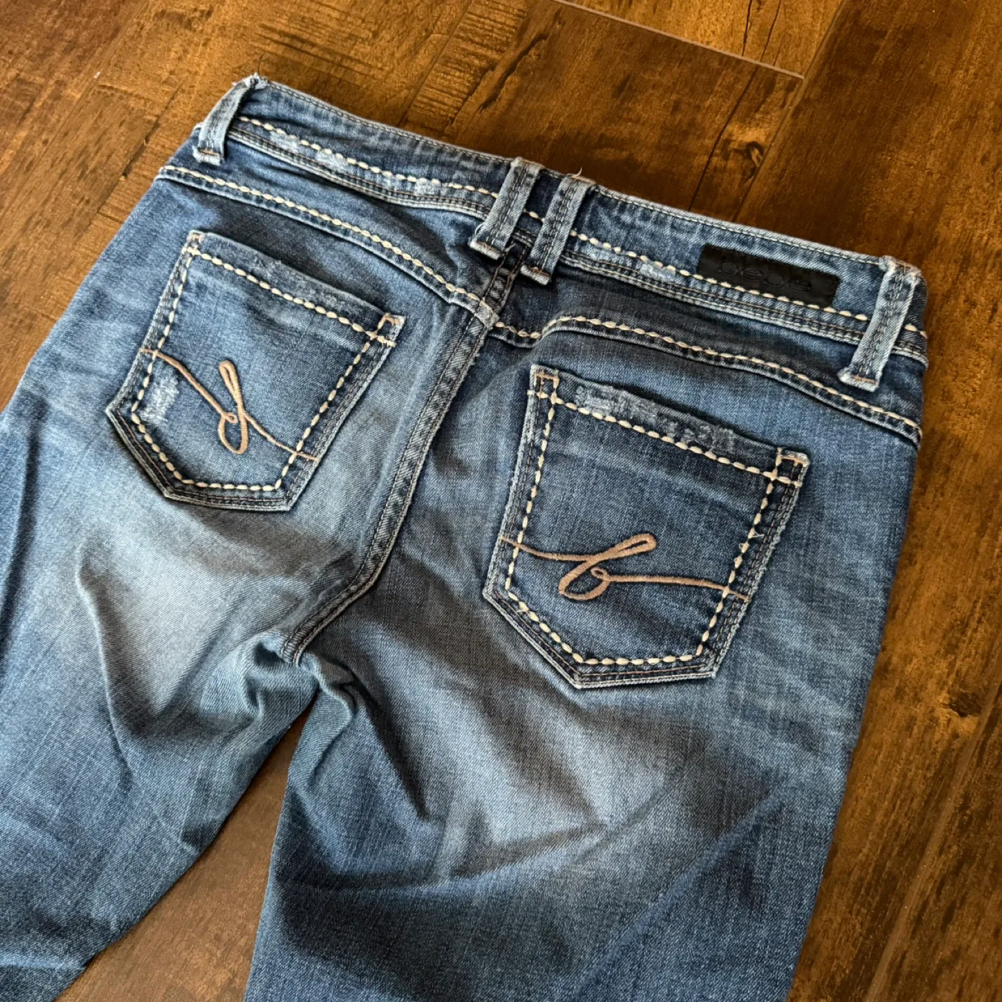 Y2K Bebe Bootcut Jeans Size 29 image indicator(7)