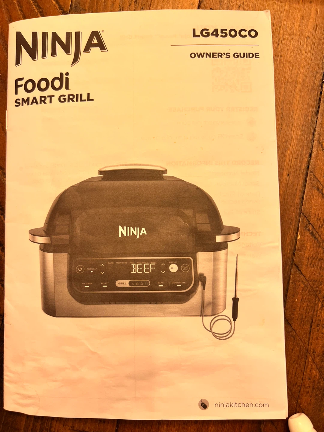 Ninja Foodi Smart Grill LG450CO - photo 2