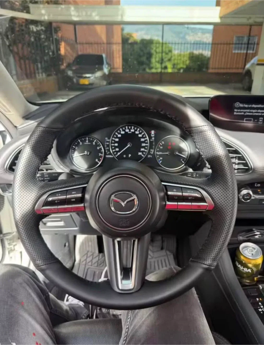 Mazda Stitched Steering Wheel image indicator(2)