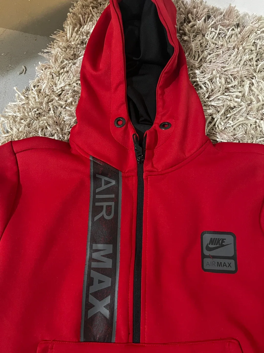 Nike Air Max Red Hoodie - Size S image indicator(3)