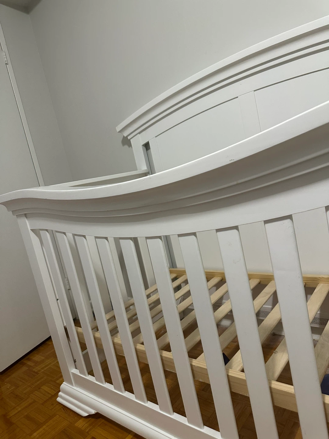 White Baby Crib