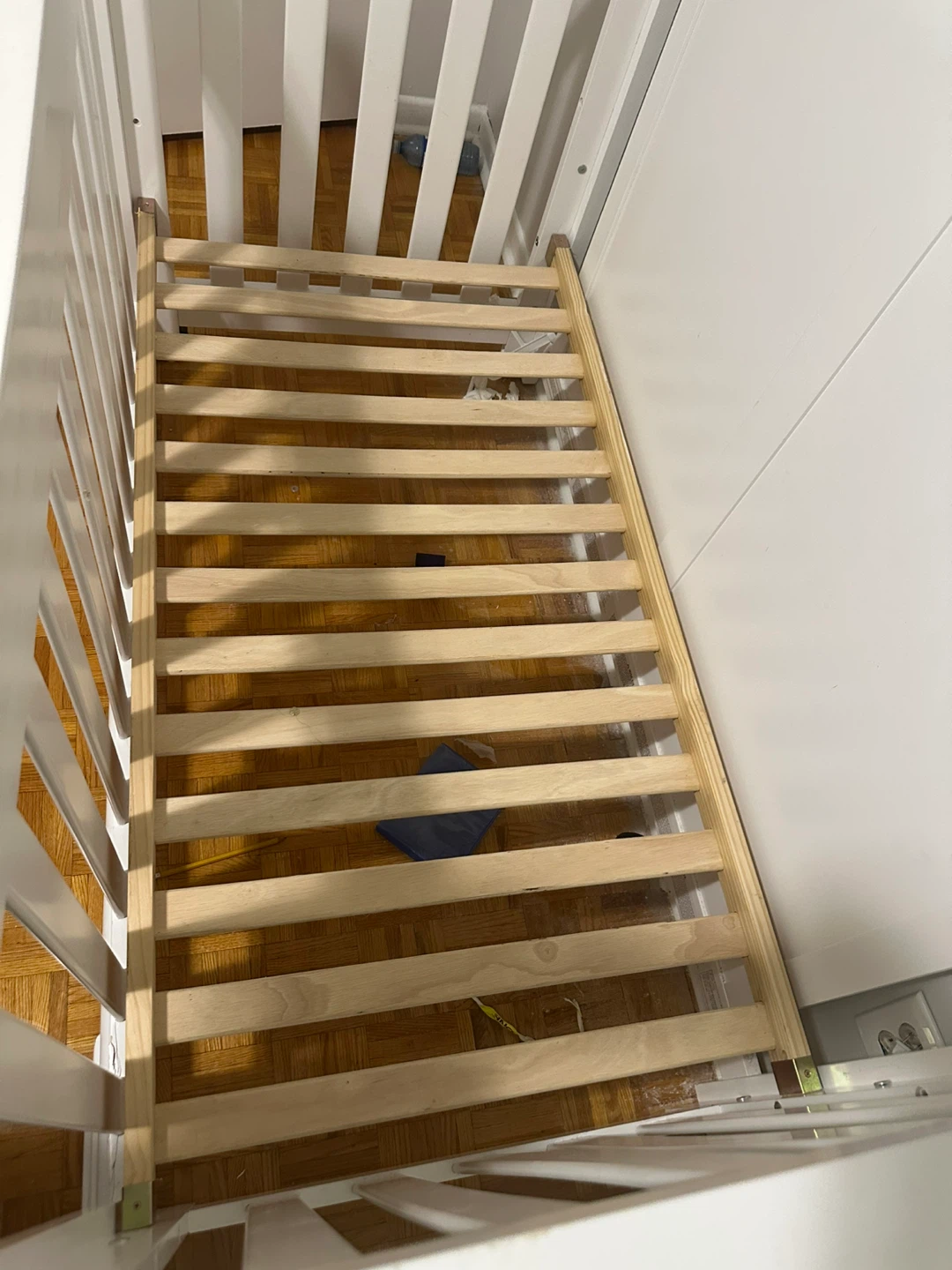 White Baby Crib - photo 3