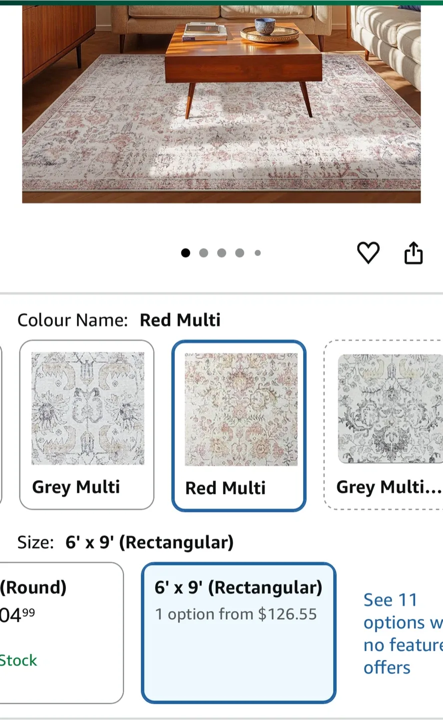 Area Rug with Non-Slip Backing image indicator(10)