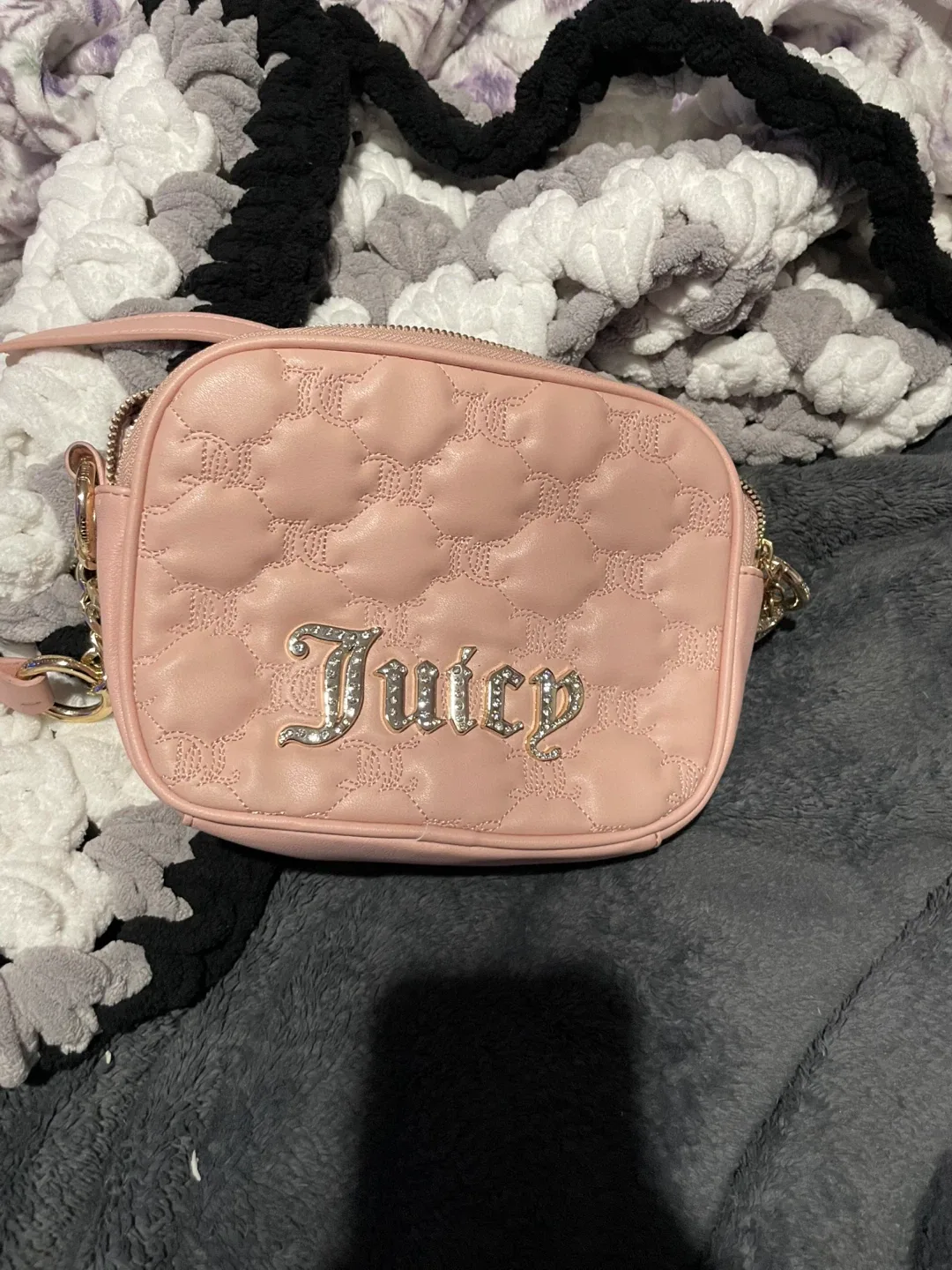 Juicy Couture Pink Crossbody Bag