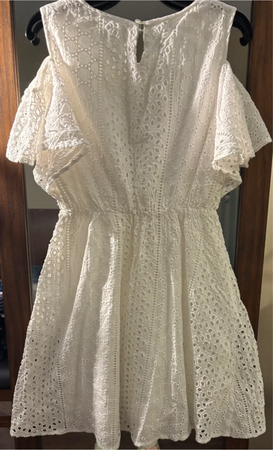 White Lace Dress image indicator(2)