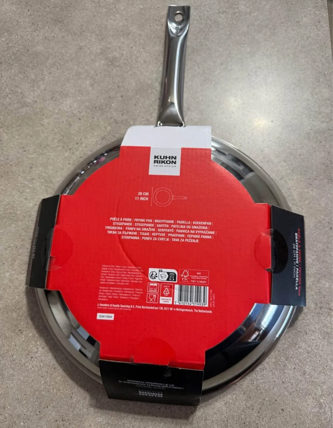 Kuhn Rikon 11 Inch Frying Pan image indicator(2)
