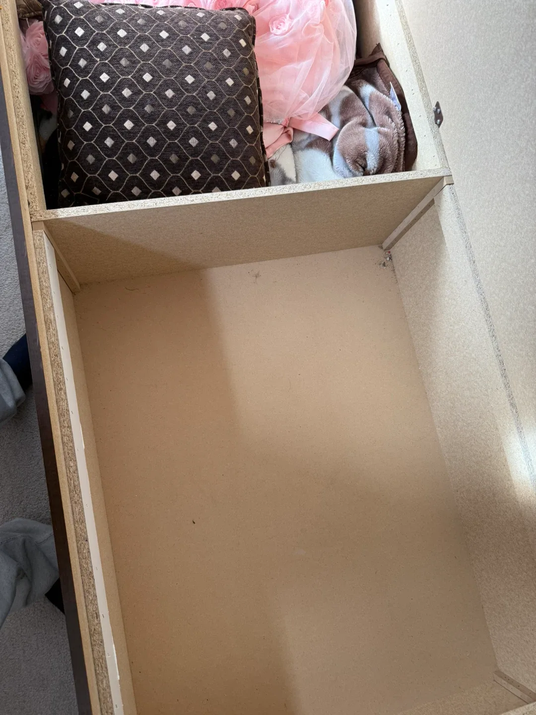 Queen Size Bed Frame with Storage Drawers image indicator(2)