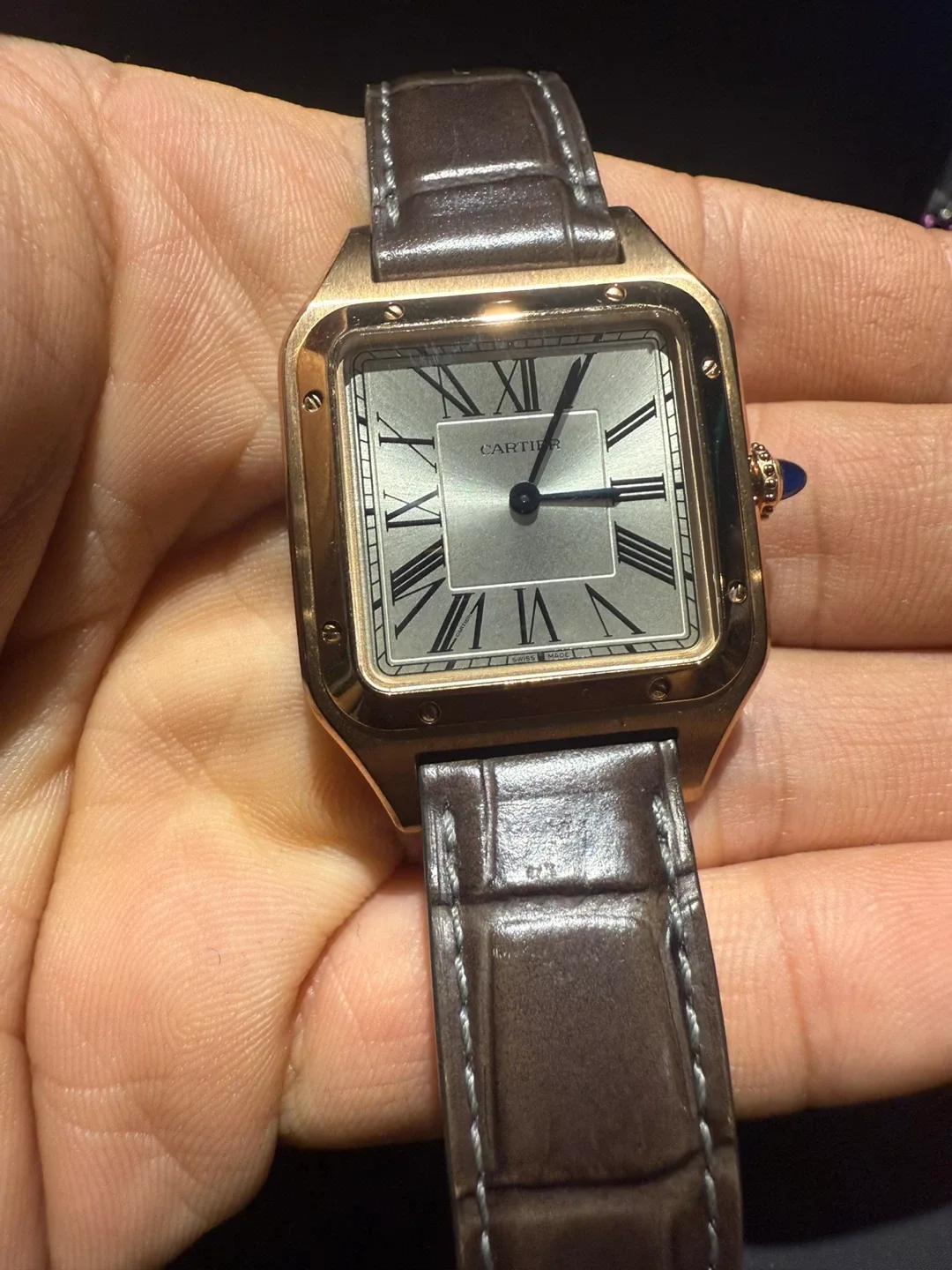 Cartier Santos Dumont Rose Gold Watch image indicator(3)