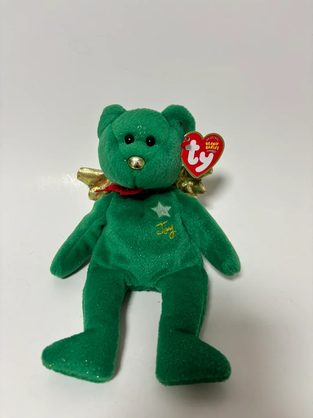 Ty Beanie Baby - Joy Angel Bear thumbnail