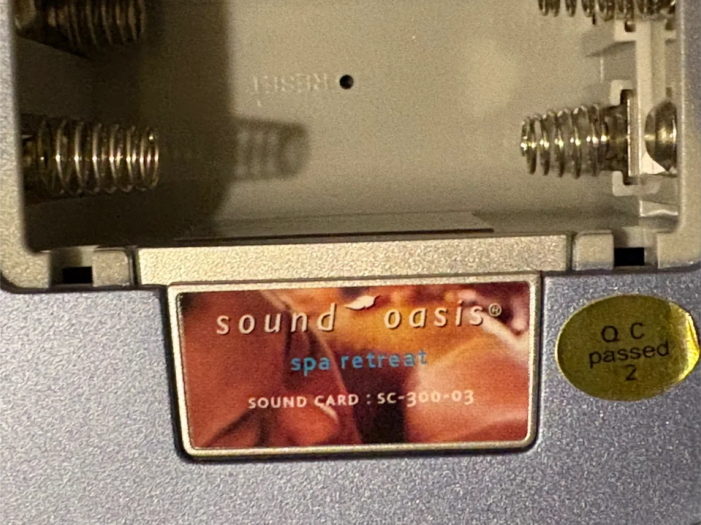 Sound Oasis Sleep Sound Therapy System/Alarm Clock image indicator(4)